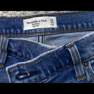 Abercrombie & Fitch high rise skinny jeans